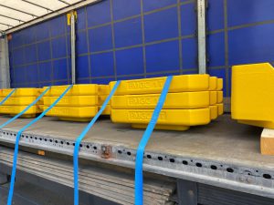 Test weight delivery