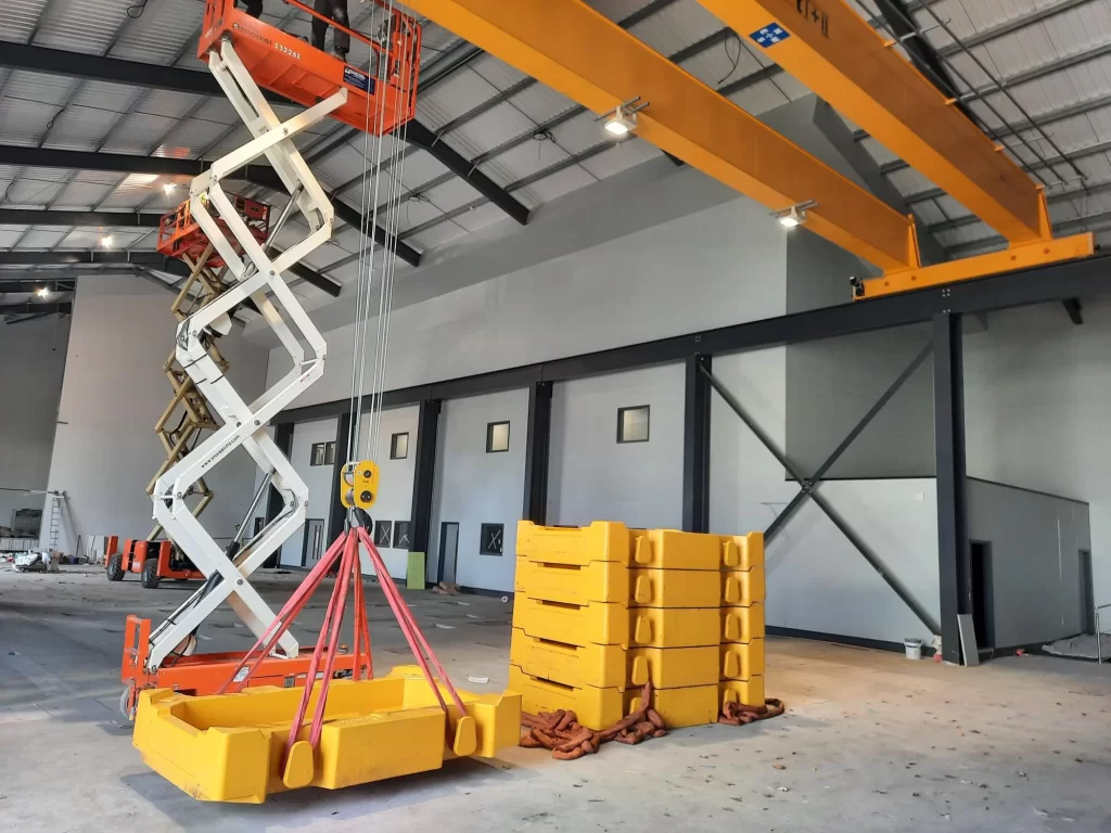 5 Te Overhead crane test