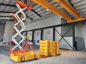 5 Te Overhead crane test