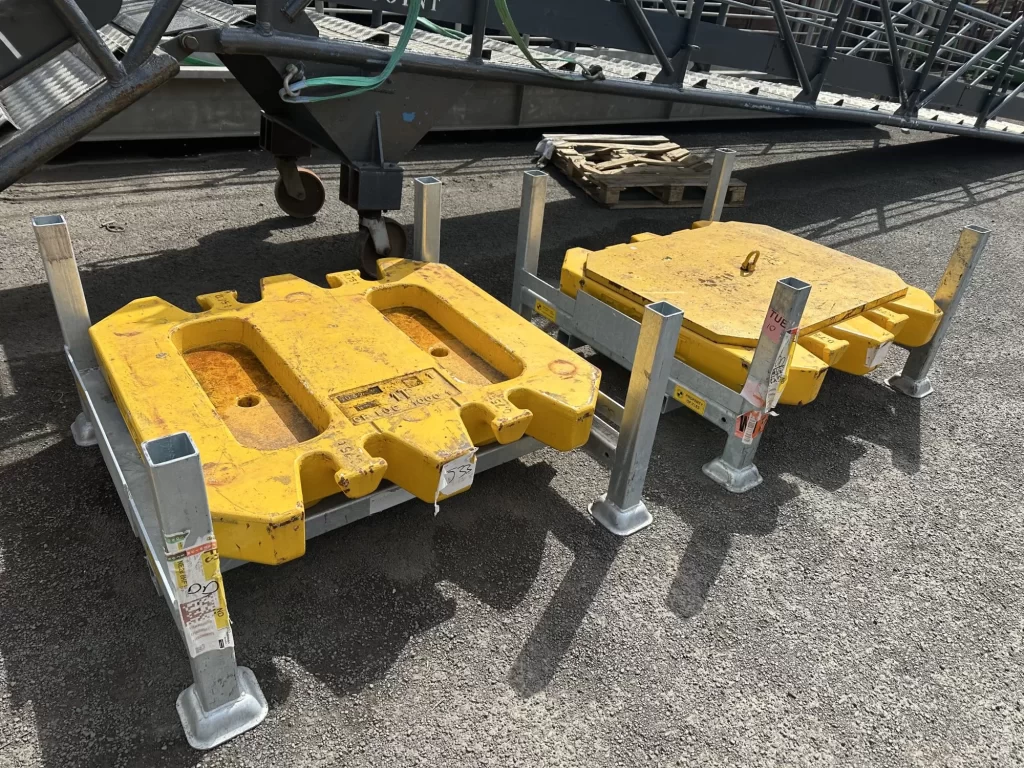 1 Te weight pallet delivery