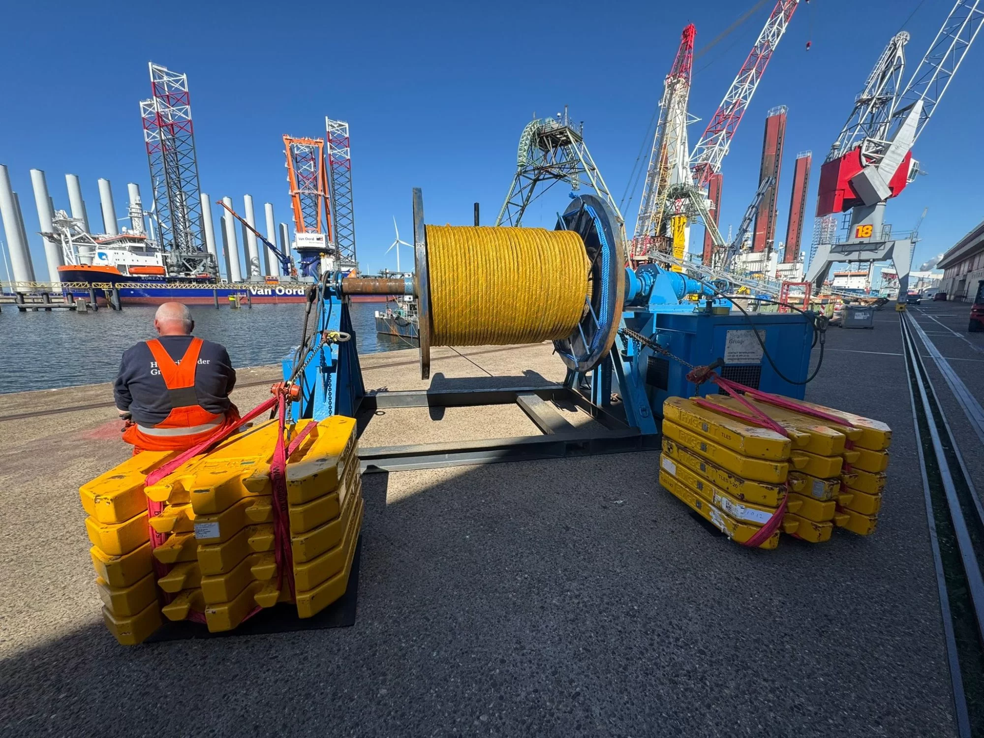 10 Te Winch ballast