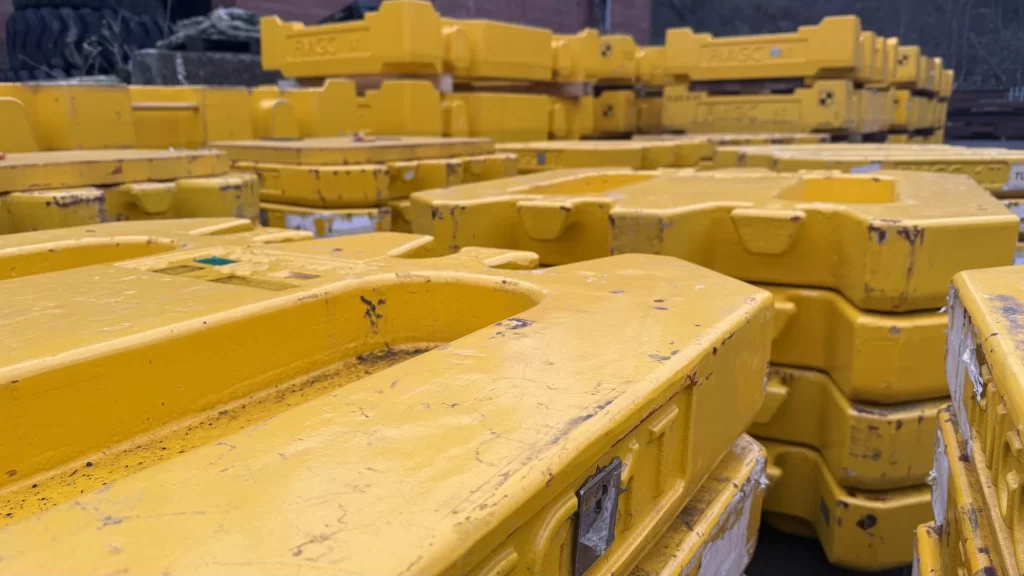 Test weights for ballast